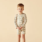 Little Croc One Piece Boyleg Swimsuit