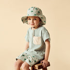 Wilson and Frenchy Pistachio Organic Terry Tee
