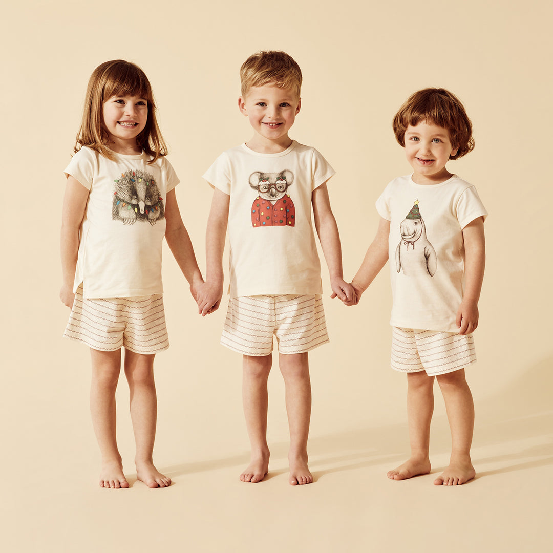 Wilson and Frenchy Koala Organic Christmas Pyjamas