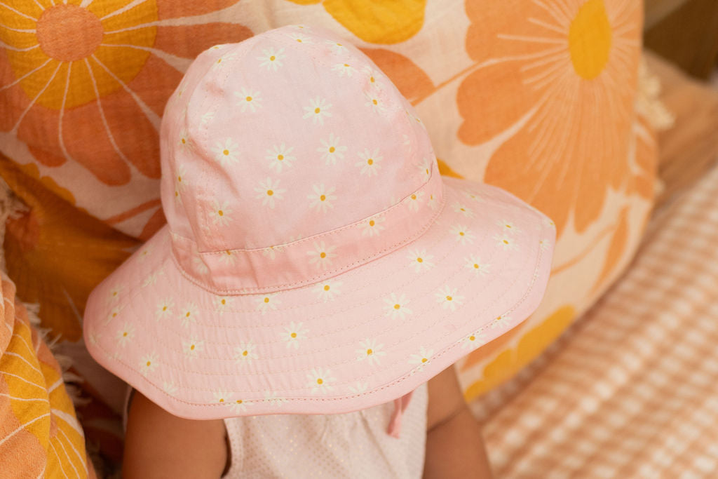 Acorn Daisy Fields Wide Brim Infant Hat