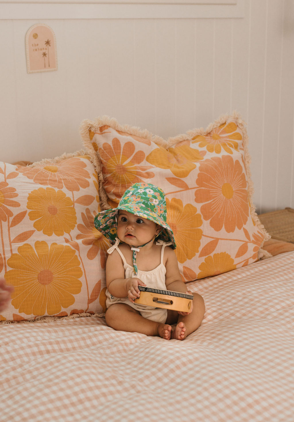 Acorn Eden Wide Brim Infant Hat