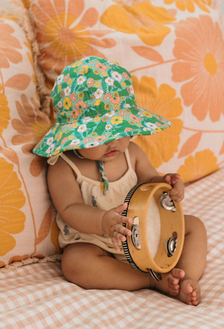Acorn Eden Wide Brim Infant Hat