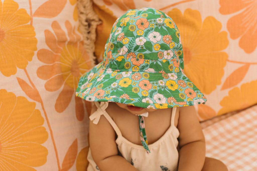 Acorn Eden Wide Brim Infant Hat