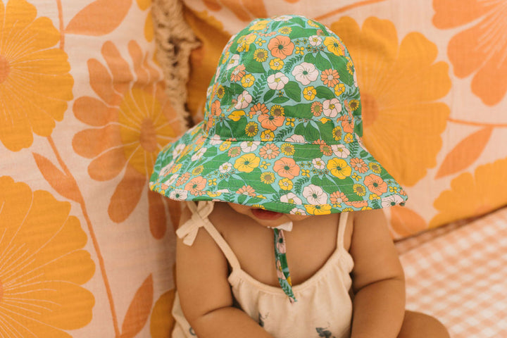 Acorn Eden Wide Brim Infant Hat