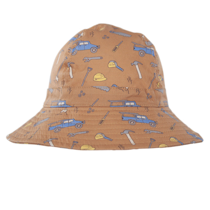 Acorn On The Tools Wide Brim Infant Hat