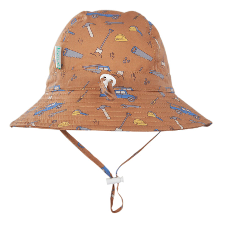 Acorn On The Tools Wide Brim Infant Hat