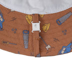 On The Tools Wide Brim Infant Hat