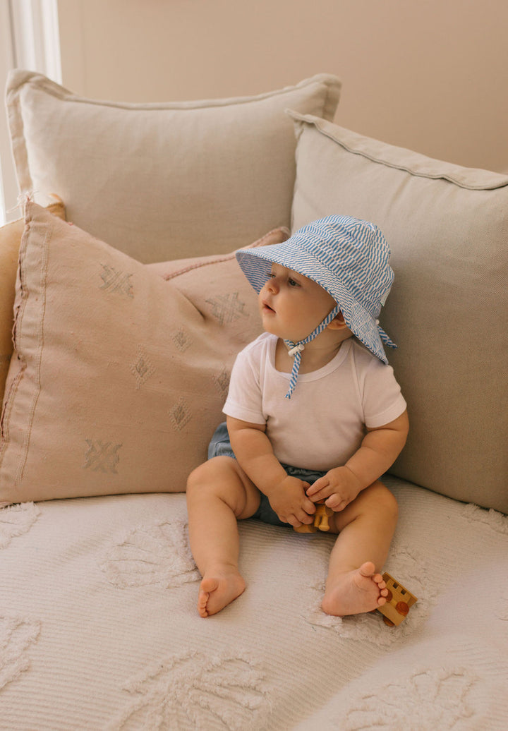 Acorn Mykonos Wide Brim Infant Hat
