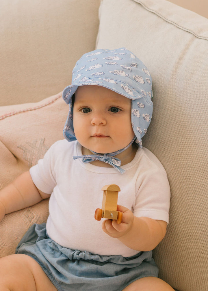 Acorn Clouds Flap Hat
