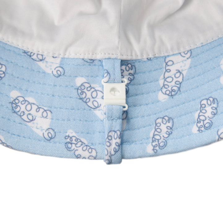 Acorn Clouds Stretch Cotton Wide Brim Sun Hat