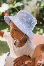 Clouds Stretch Cotton Wide Brim Sun Hat