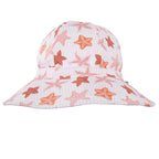 Starfish Wide Brim Swim Hat