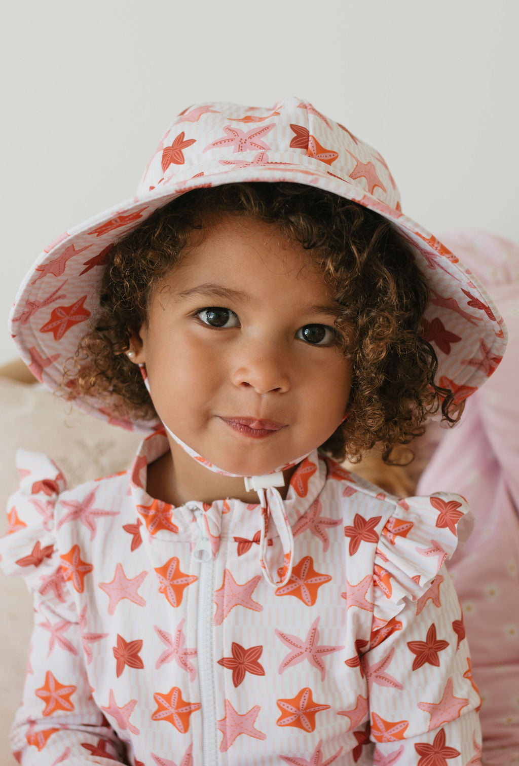 Acorn Starfish Wide Brim Swim Hat
