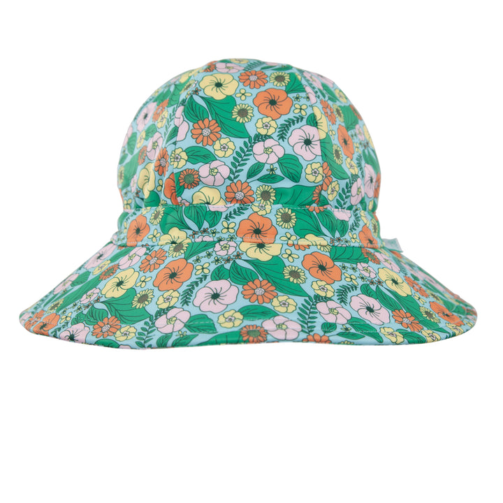 Acorn Eden Wide Brim Swim Hat
