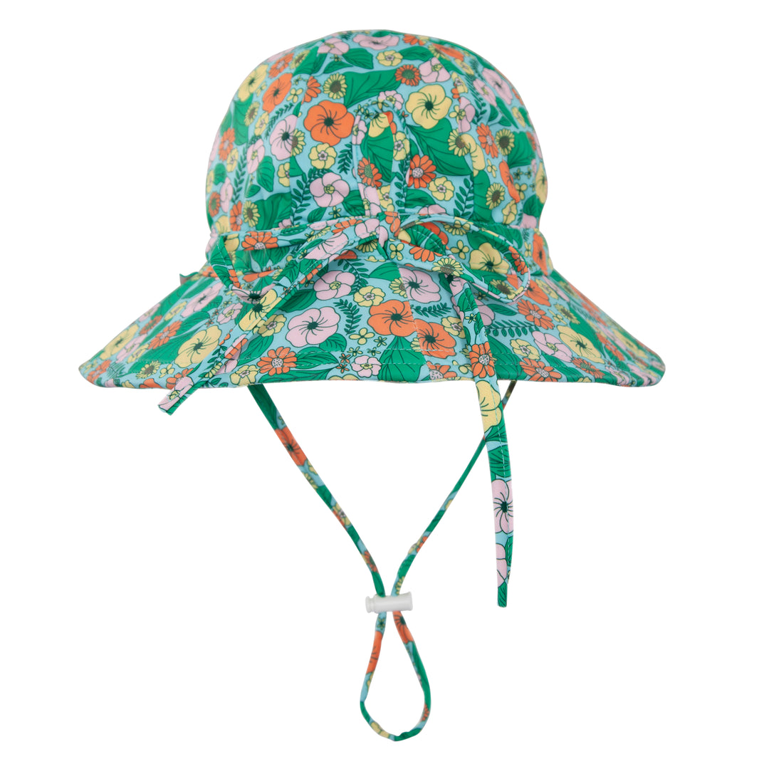 Acorn Eden Wide Brim Swim Hat