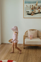 Daisy Fields Wide Brim Swim Hat