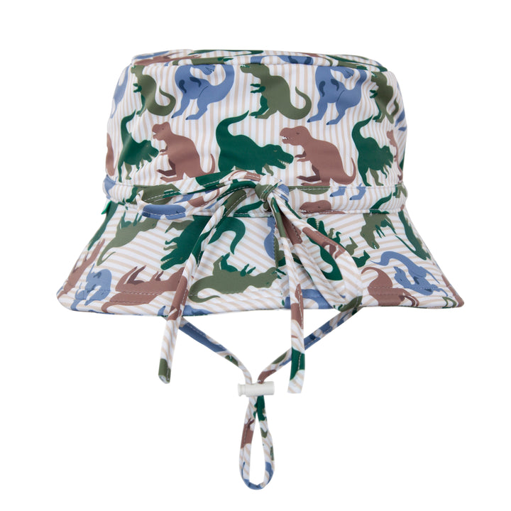 Acorn T-Rex Wide Brim Swim Bucket Hat