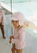 Daisy Fields Swim Flap Cap
