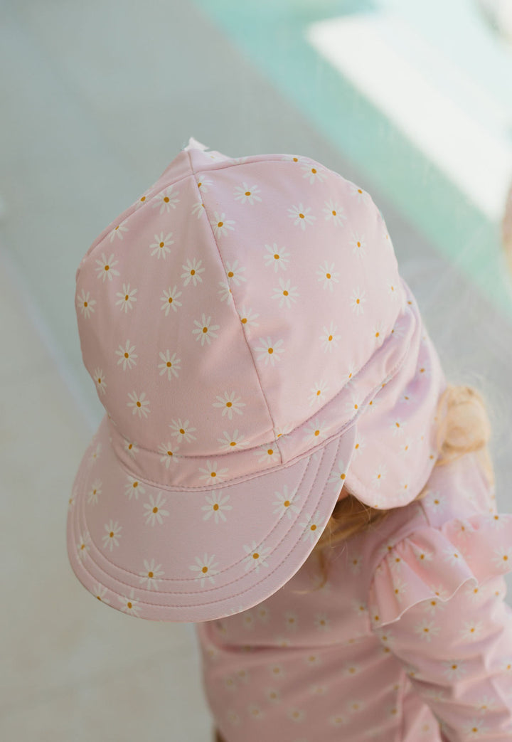 Acorn Daisy Fields Swim Flap Cap