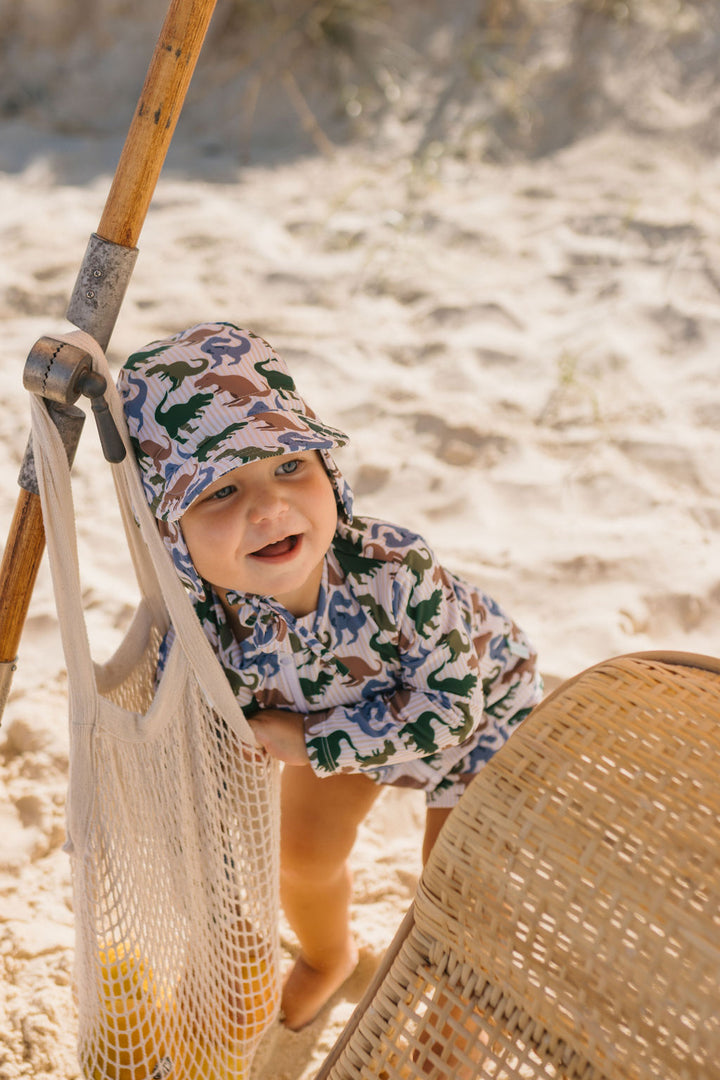 Acorn T-Rex Swim Flap Cap