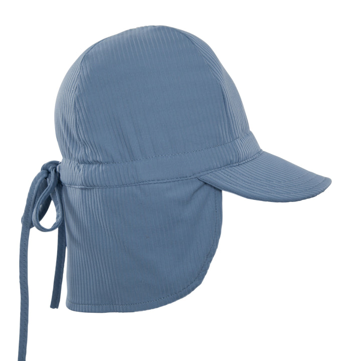 Acorn Atlantic Blue Swim Flap Cap