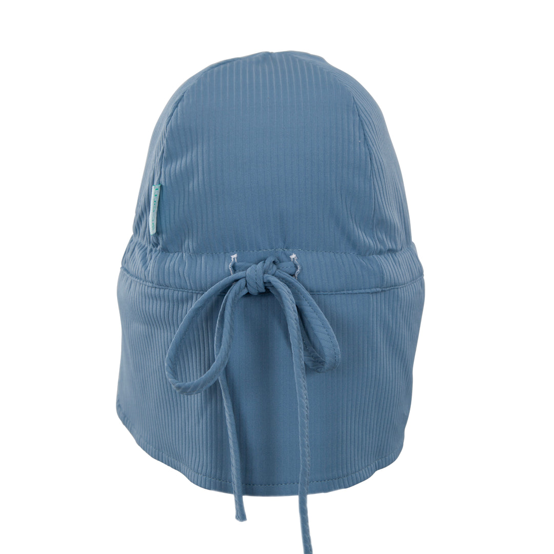 Acorn Atlantic Blue Swim Flap Cap