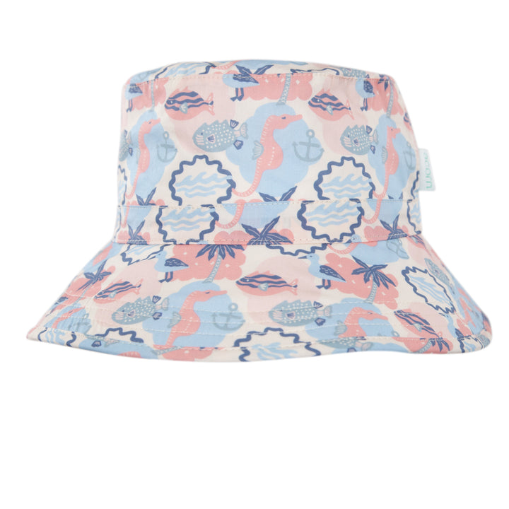 Acorn Vacation Broad Brim Bucket Hat