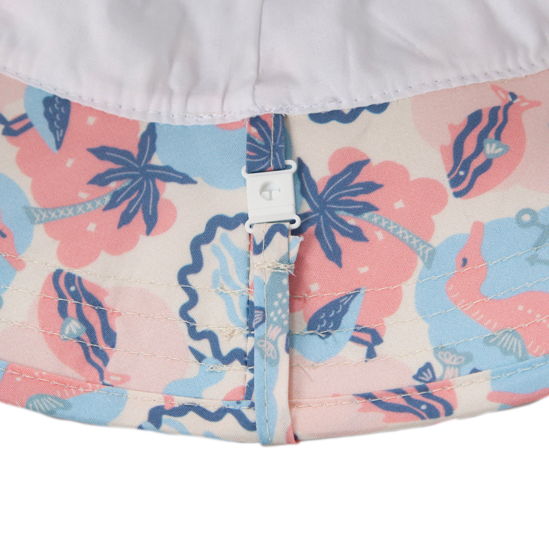Acorn Vacation Broad Brim Bucket Hat