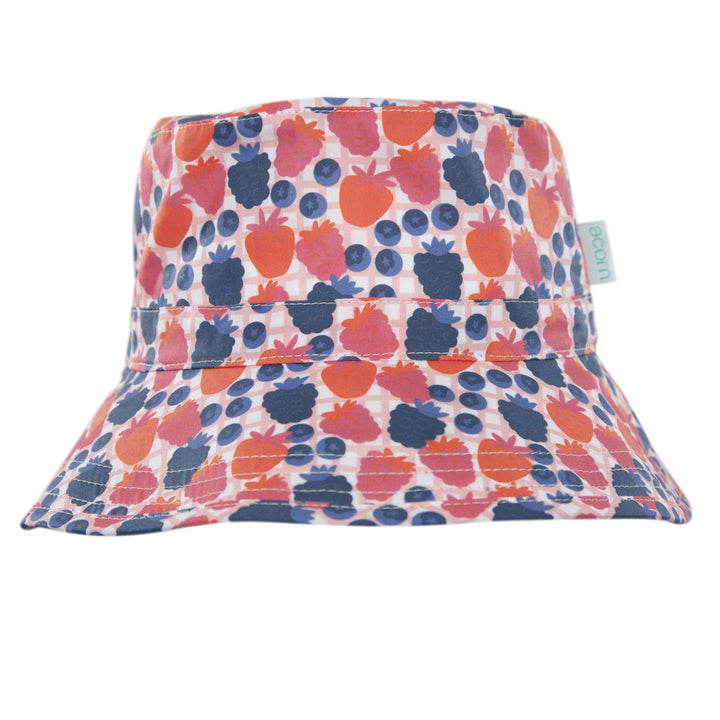 Acorn Wildberry Broad Brim Bucket Hat