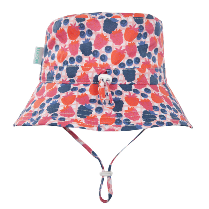 Acorn Wildberry Broad Brim Bucket Hat