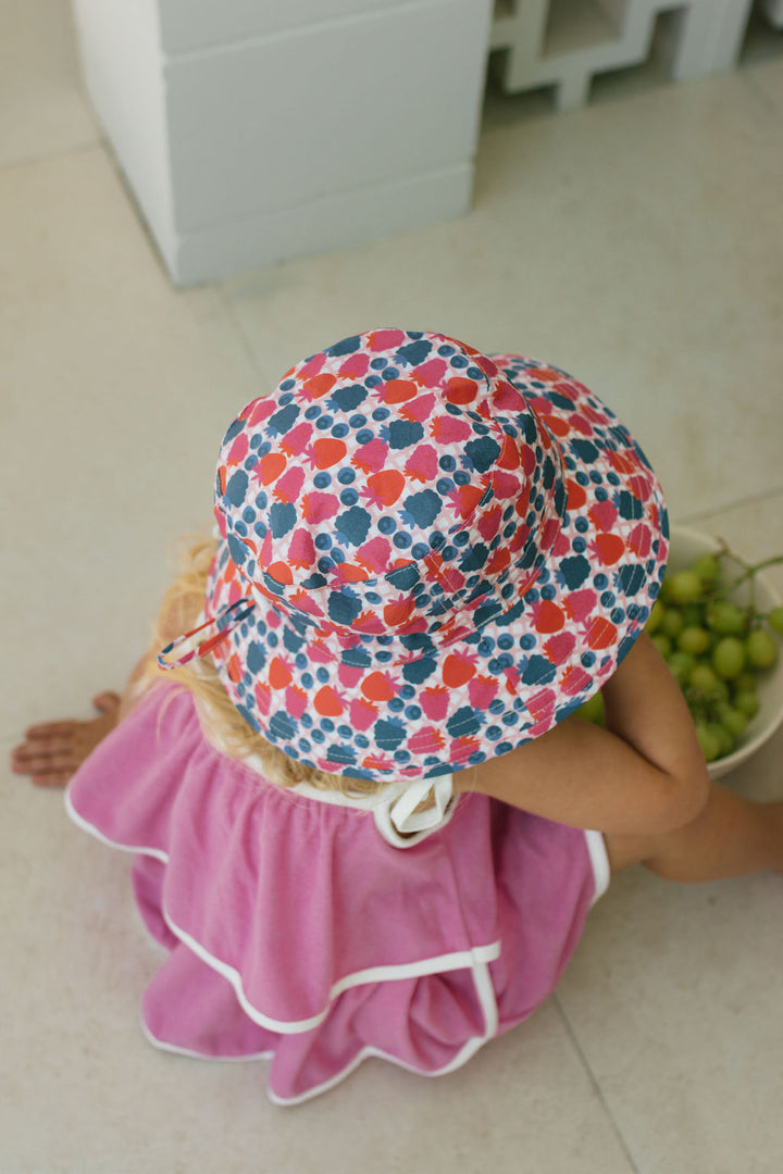 Acorn Wildberry Broad Brim Bucket Hat