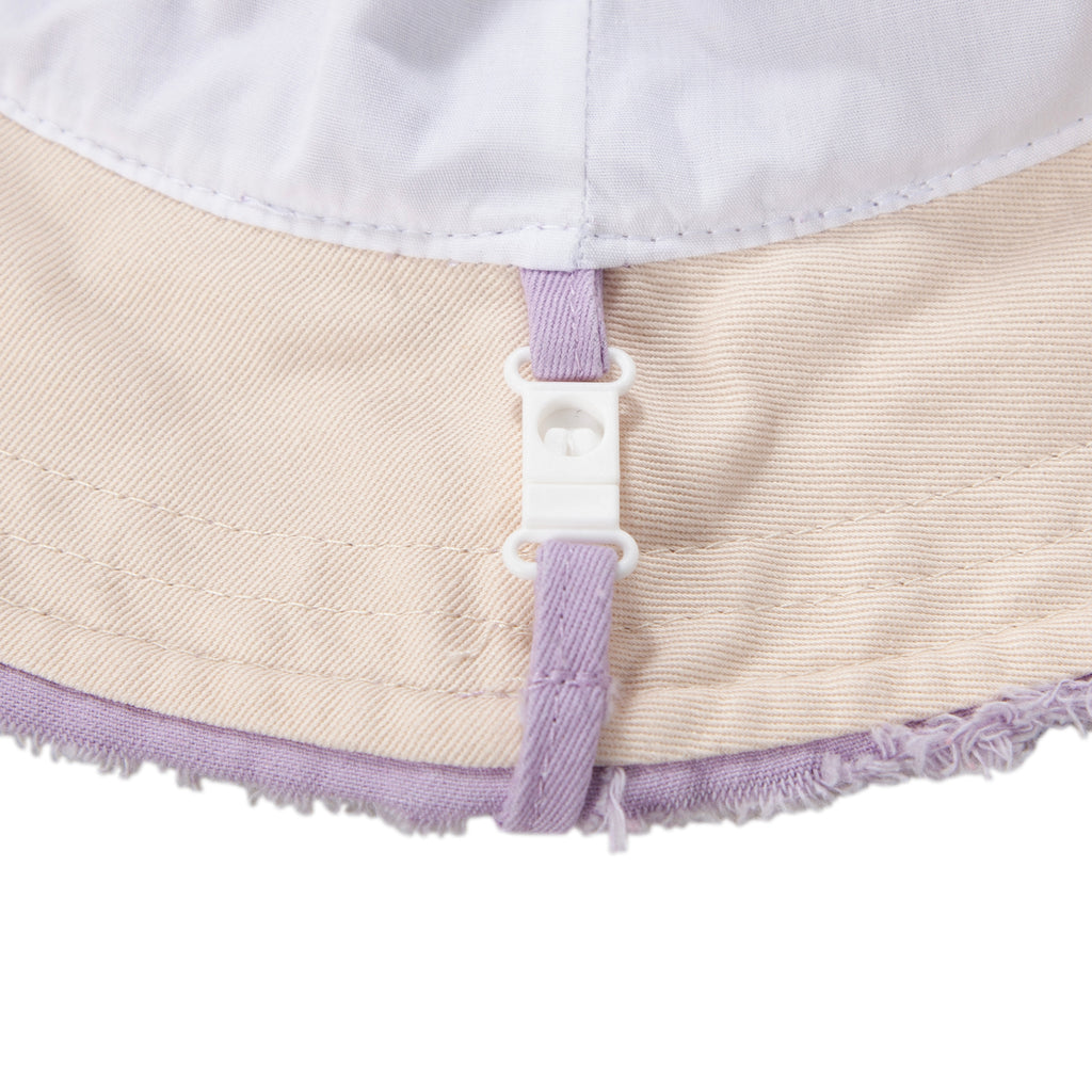 Acorn Lavender Frayed Bucket Hat