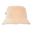 Terry Towling Bucket Hat - Peach
