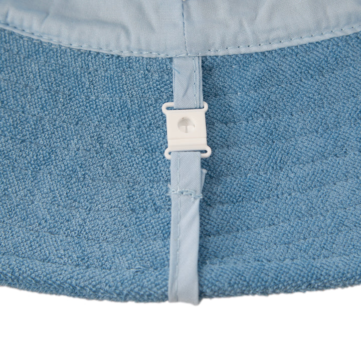 Acorn Terry Towling Bucket Hat - Mid Blue
