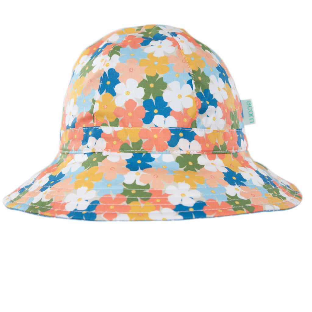 Acorn Carnival Reversible Wide Brim Sun Hat