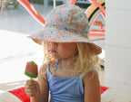 Yasmine Reversible Wide Brim Sun Hat