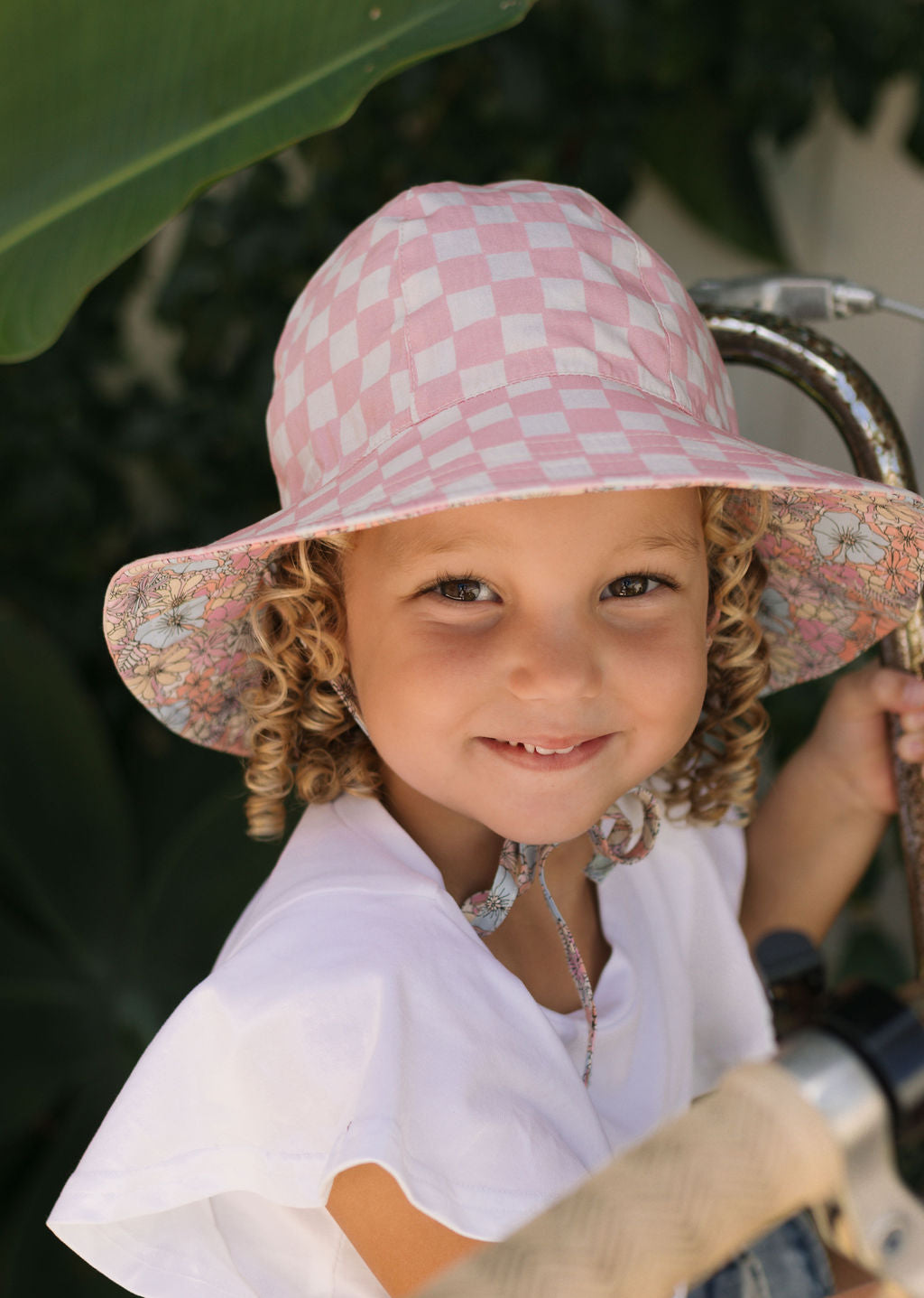Acorn Yasmine Reversible Wide Brim Sun Hat
