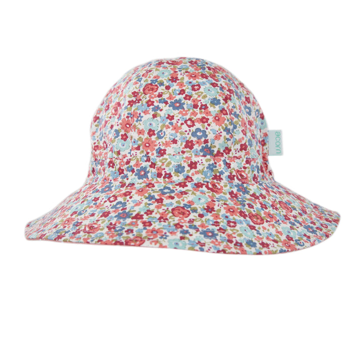 Acorn Heather Wide Brim Reversible Sun Hat