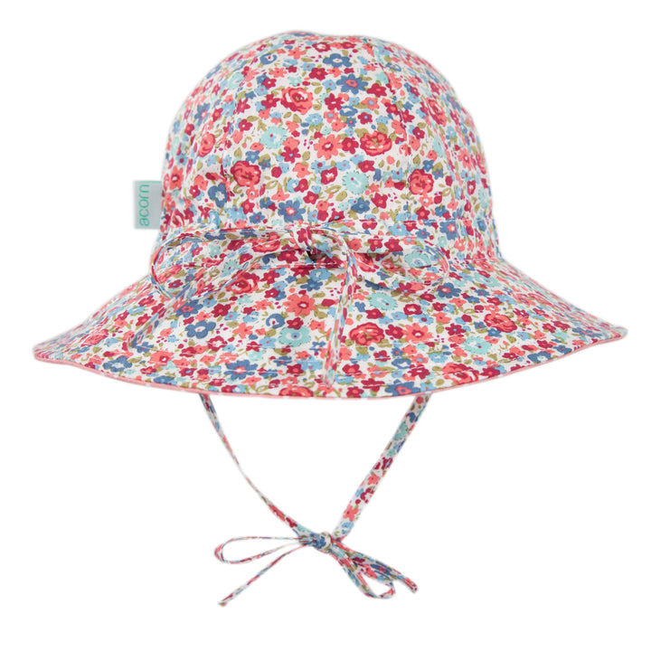 Acorn Heather Wide Brim Reversible Sun Hat