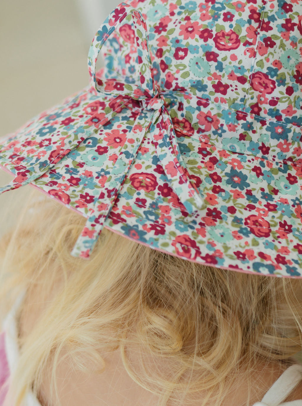 Acorn Heather Wide Brim Reversible Sun Hat