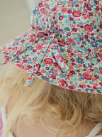 Heather Wide Brim Reversible Sun Hat