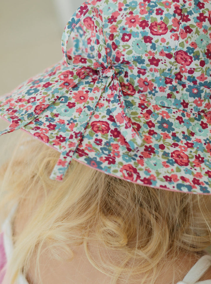 Acorn Heather Wide Brim Reversible Sun Hat