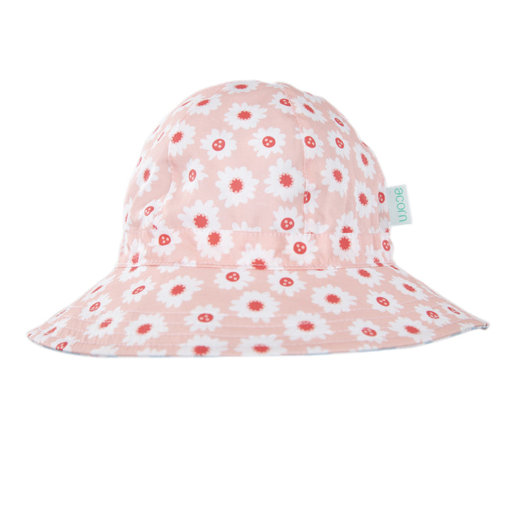 Acorn Camellia Wide Brim Reversible Sun Hat