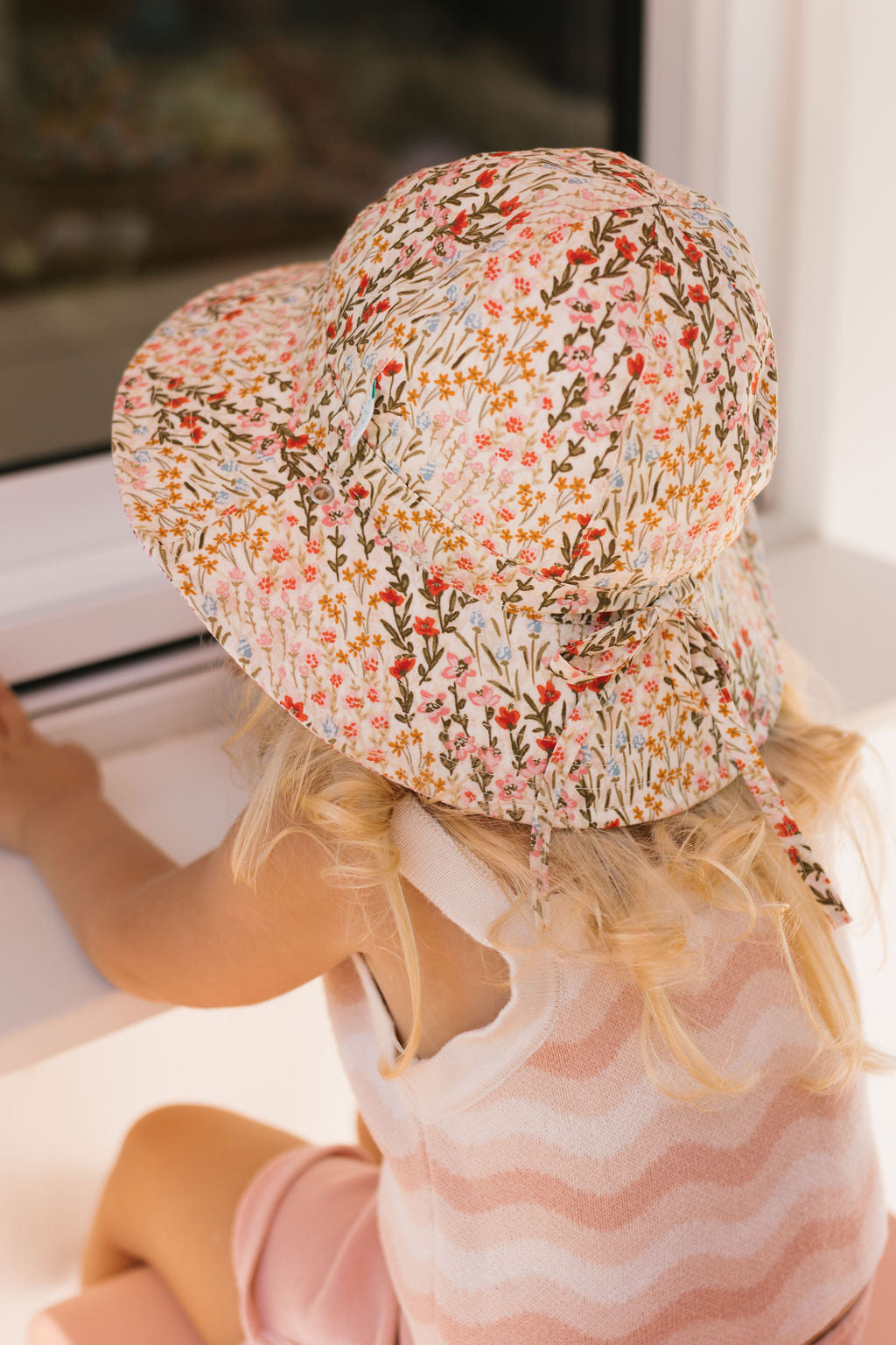 Acorn Fiorella Wide Brim Reversible Sun Hat