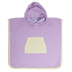 Lavender Terry Towling Hooded Towel