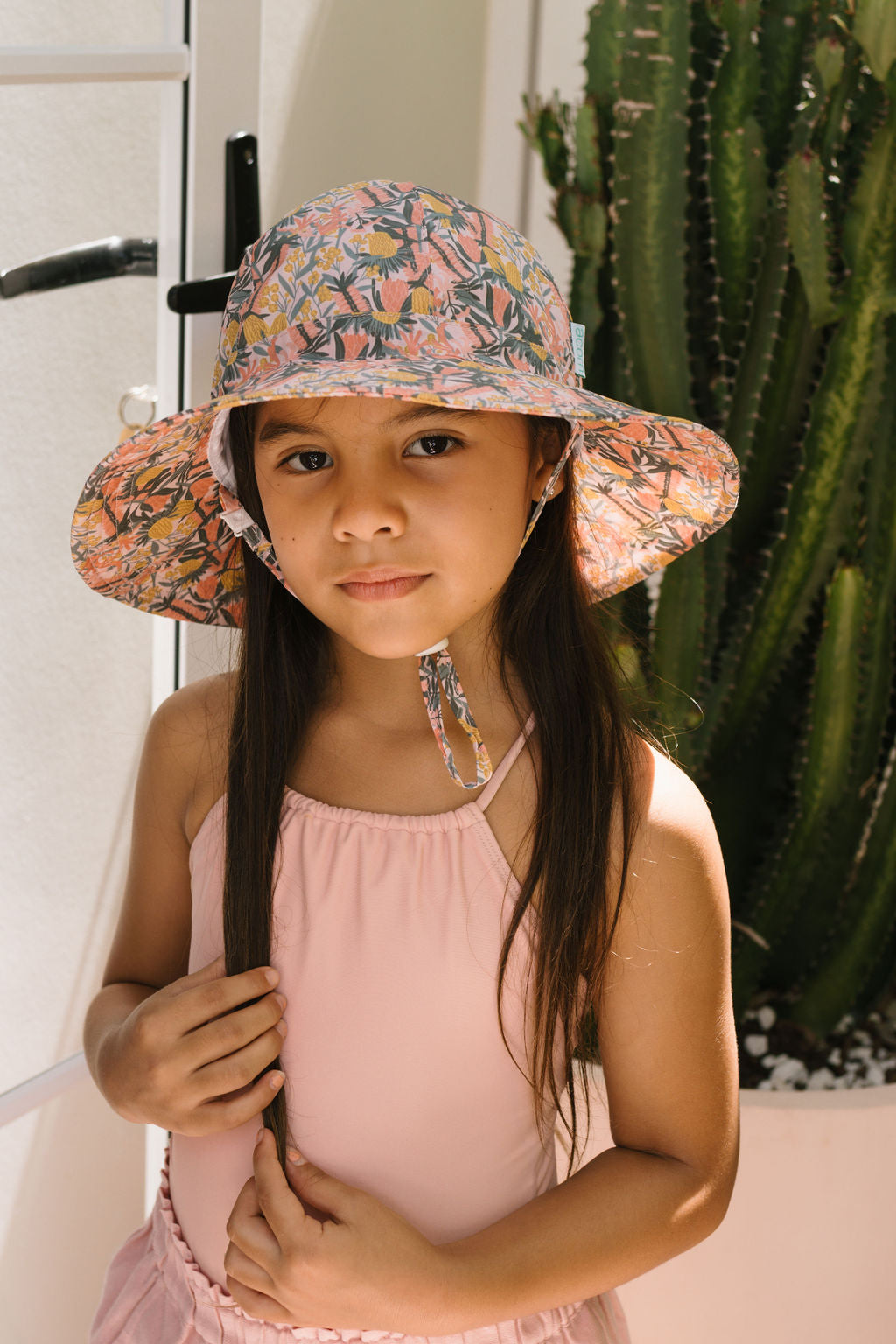 Acorn Native Bloom Wide Brim Sun Hat