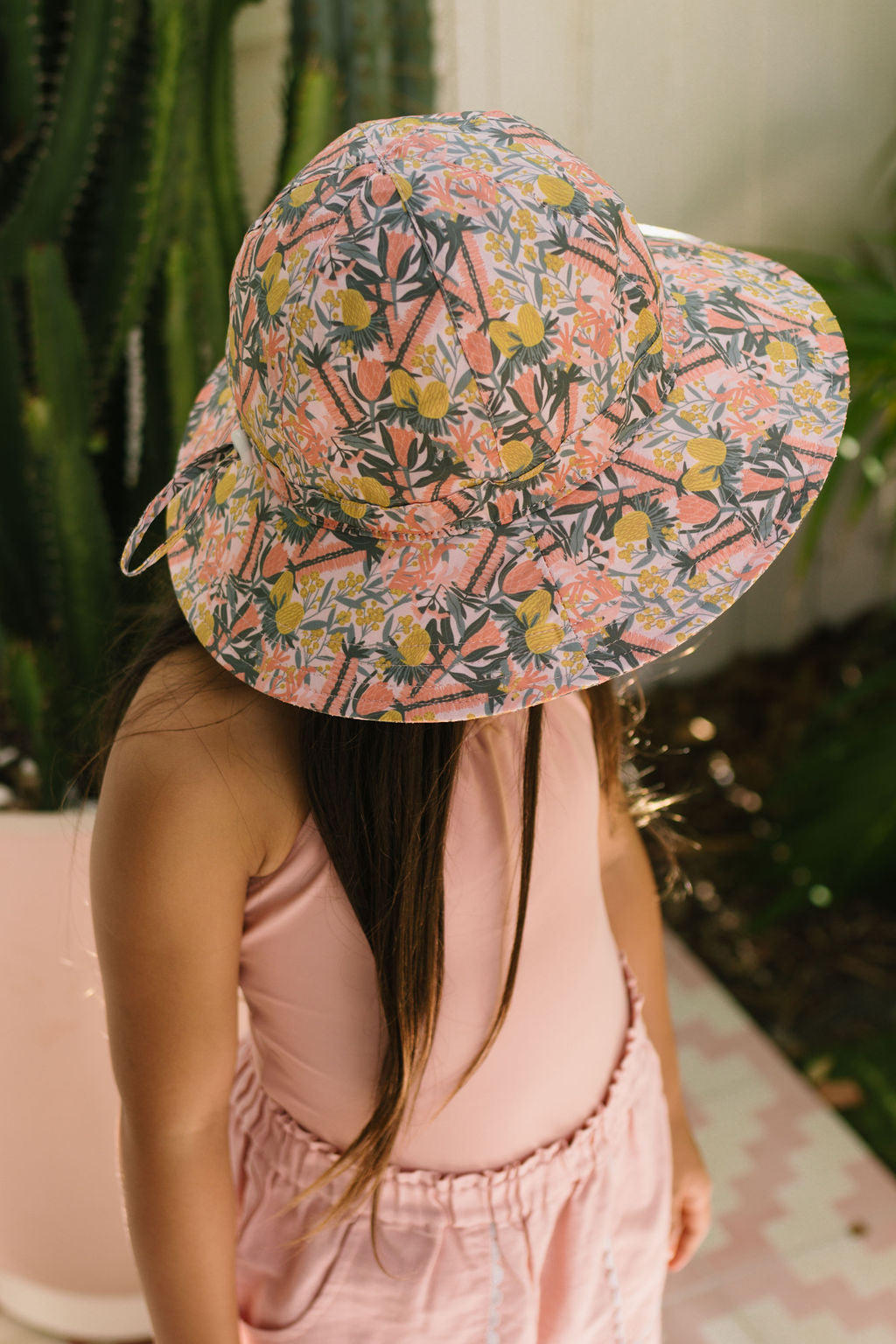 Acorn Native Bloom Wide Brim Sun Hat