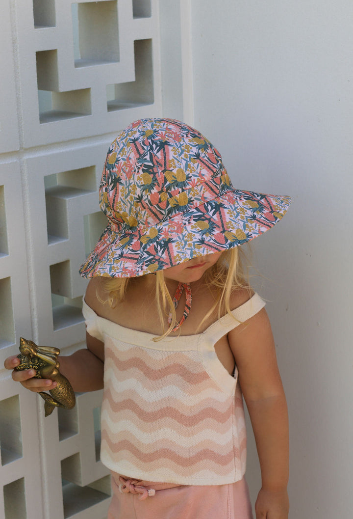 Acorn Native Bloom Wide Brim Sun Hat