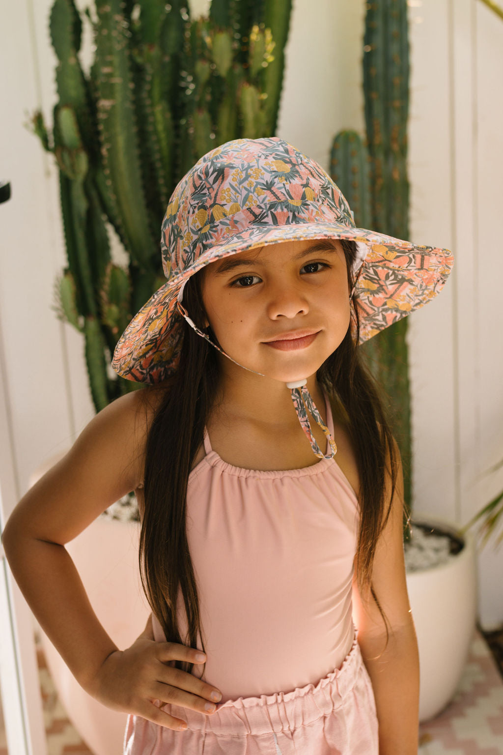 Acorn Native Bloom Wide Brim Sun Hat
