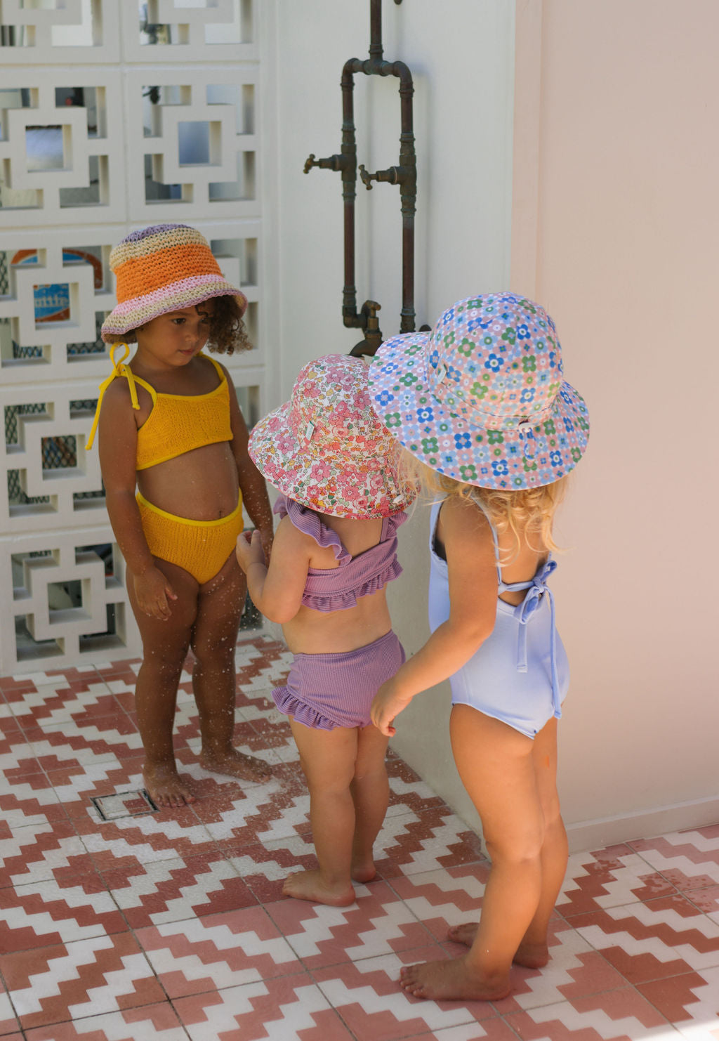 Acorn Flower Child Wide Brim Sun Hat